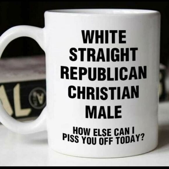 *Coffee Mug, republican male, 15 oz - Picture 1 of 1